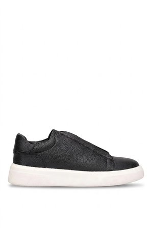 LUFIAN 111230330 Dante Erkek Hakiki Deri Klasik Sneaker Siyah