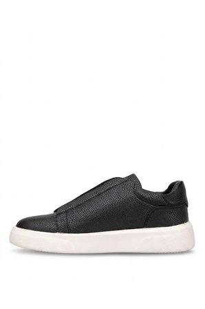 LUFIAN 111230330 Dante Erkek Hakiki Deri Klasik Sneaker Siyah