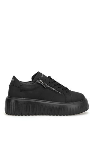 Lufian 121230064 Estel Kadın Hakiki Deri Klasik Sneaker Siyah