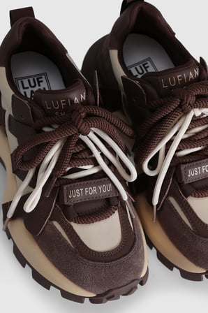 Yoko Kadın Sneaker Ayakkabı Kahverengi