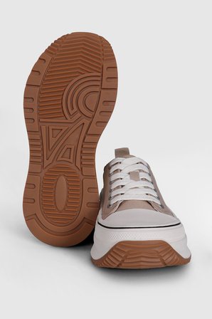 Shay Kadın Sneaker Ayakkabı Bej