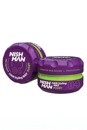 NISHMAN 04 Saç Şekillendirici Ultra Sert Parlak Wax 150 Ml