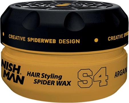 Nishman Saç Şekillendirici Parlak Örümcek Wax Argan S4 150 ML