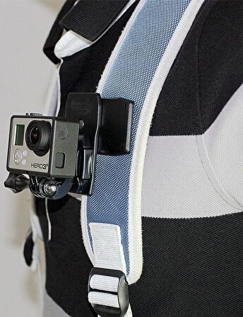 GoPro Uyumlu 360 Derece Dönebilen Klips Kelepçe