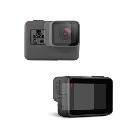 Gopro Hero 5 Lcd ve Lens Koruyucu