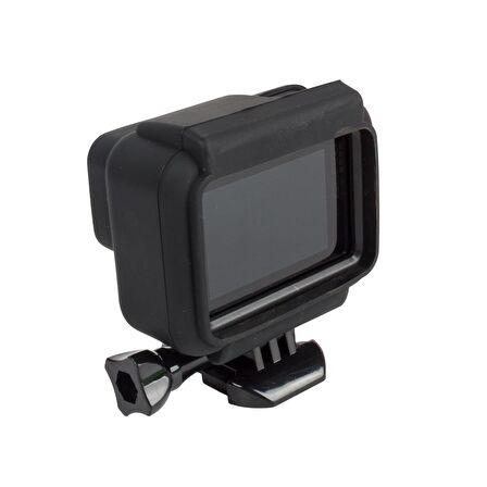 GoPro Hero 5 6 7 Housing için Silikon Kılıf Siyah