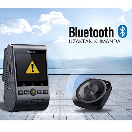 Viofo A119 / A129 / A229 / A139 / WM1 / T130 Serileri için Bluetooth Uzaktan Kumanda