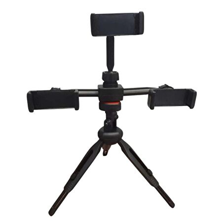 Juo 3 Pozisyonlu Yükseklik Ayarlı Telefon Tutucu Tripod