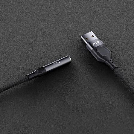 Juo USB-A to 3.5mm Jack Kulaklık Mikrofon Aux Dönüştürücü Harici Ses Kartı