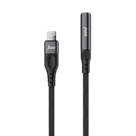 Juo Lightning to 3.5mm Jack Aux Kulaklık Çevirici Dönüştürücü Adaptör Kablo