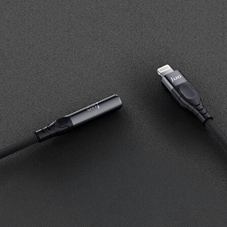 Juo Lightning to 3.5mm Jack Aux Kulaklık Çevirici Dönüştürücü Adaptör Kablo