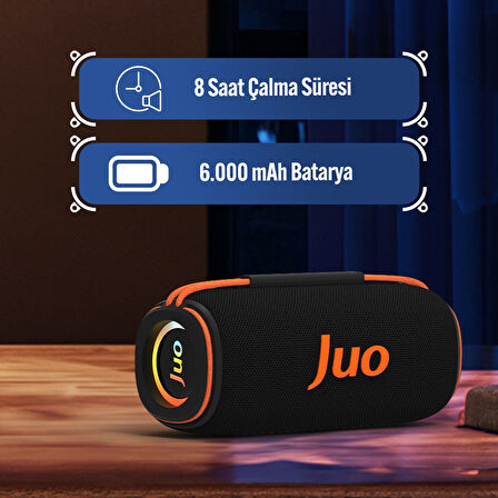 Juo SoundPeak Blaze 30W RGB Bluetooth Hoparlör Kablosuz Taşınabilir Speaker