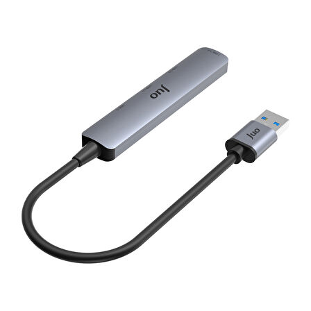 Juo USB-A 4 Portlu USB 3.0 / USB 2.0 Çoklayıcı Dönüştürücü Hub