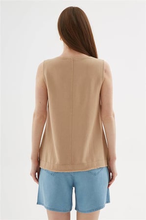 Fashion Friends Kadın V Yaka Bluz 26Y0530K1