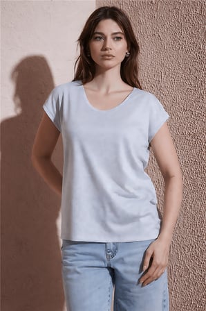Fashion Friends Kadın Simli Bluz 26Y0202K1