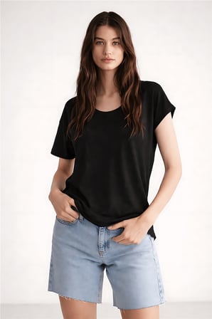 Fashion Friends Kadın Simli Bluz 26Y0202K1