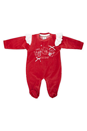 Kadife Bebek Tulumu 70146