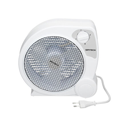Simtech KM-1721 Masaüstü Vantilatör Beyaz