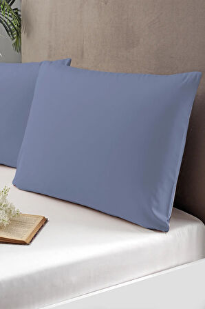 Pierre Cardin 2'li Yastık Kılıfı İndigo