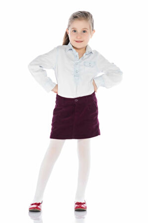 PENTİ PRETTY EXTRA COTTON KÜLOTLU ÇORAP BEYAZ 4-5 YAŞ