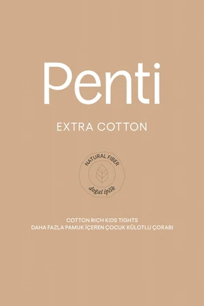 Kız Çocuk Pretty Extra Cotton Siyah Külotlu Çorap