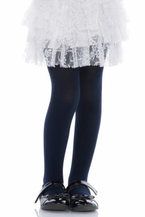 Kız Çocuk Pretty Extra Cotton Lacivert Külotlu Çorap