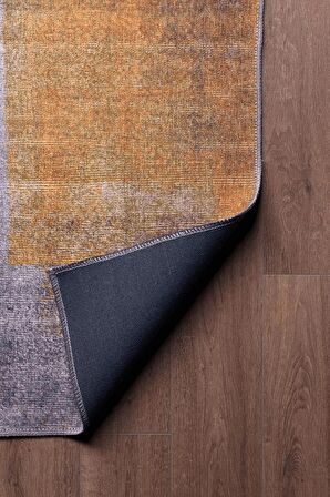 Artloop Modern Halı Funk Dekoratif Gri Halı AL 10