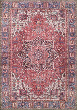 Artloop Etnik Desenli Soul Dekoratif Rustik Halı AL 123