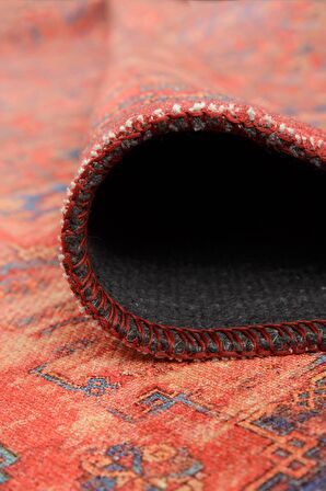 Artloop Halı Dorian Dekoratif Kırmızı Halı AL 227