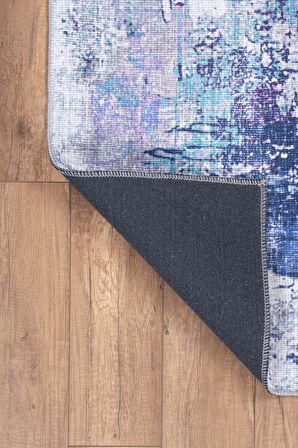 Artloop Modern Halı Funk Dekoratif Gri Halı AL 220