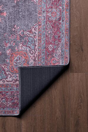 Artloop Vintage Blues Dekoratif Rustik Halı AL 93