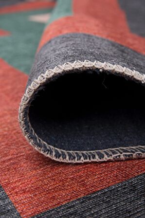 Artloop Funk Şönil Dokuma Pamuk Polyester Renkli Halı AL 400