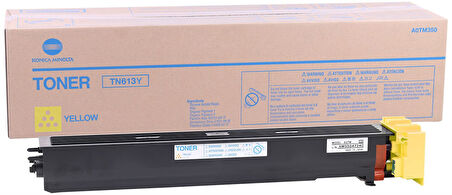 Minolta TN-613 Orjinal Sarı Toner C-452 C-552 C-652  A0TM250