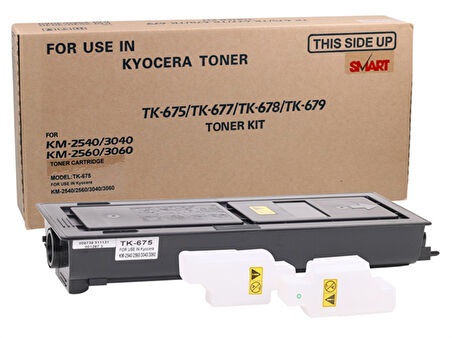 Kyocera Mita TK-675 Smart Toner KM-2540 KM-2560 KM-3040 KM-3060