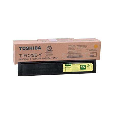 Toshiba T-FC25EY Sarı Spot Orjinal Toner E-Studio 2040C-2540C-3040C-3540C-4540C