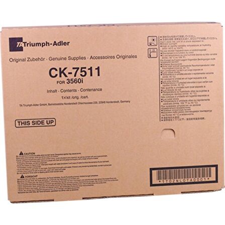 Utax Cd3560İ-3561İ Triumph-Adler Ck-7511 Spot Orjinal Toner