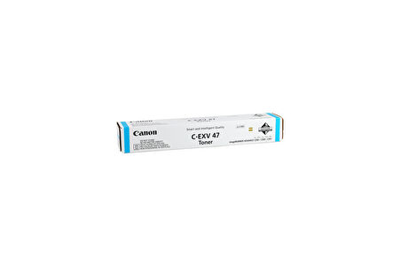 Canon EXV-47 Orjinal Mavi Toner IR-C  -250i  -255i  -350i  -355i