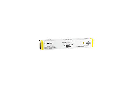 Canon EXV-47 Orjinal Sarı Toner IR-C  -250i  -255i  -350i  -355i