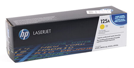 HP CB-542A  125A  Orjinal Sarı Toner