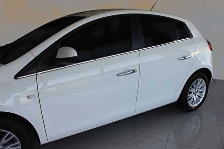 OMSA Fiat Bravo HB Krom Cam Alt Çıtası 6 Parça 2008 ve Sonrası