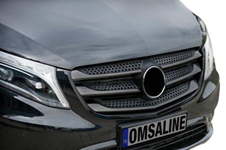 OMSA Mercedes Vito W447 Siyah Krom Ön Panjur 5 Parça 2014-2019 Arası