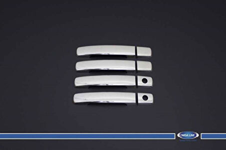 OMSA Nissan Navara Krom Kapı Kolu 4 Kapı Çift Delikli 2006-2015 Arası