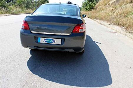 OMSA Peugeot 301 Sedan Krom Bagaj Alt Çıta 2012 ve Sonrası