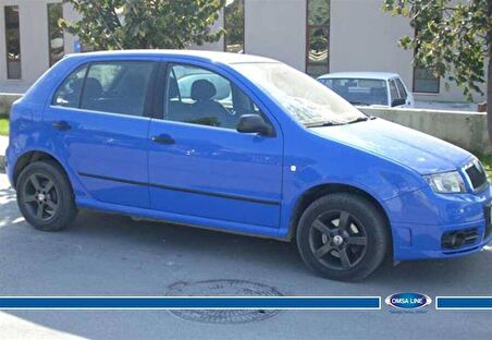 OMSA Skoda Fabia 1 HB Krom Cam Alt Çıtası 2000-2007 Arası 