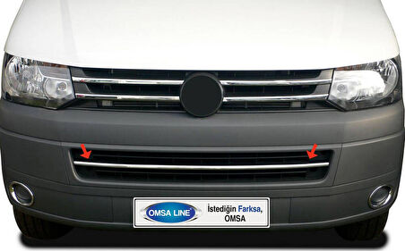 OMSA VW T5 Multivan Krom Ön Tampon Çıtası 2003-2010 Arası