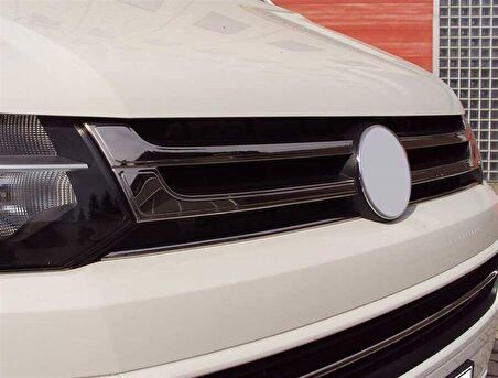 OMSA VW T5 Transporter Siyah Krom Ön Panjur 4 Parça 2010-2014 Arası