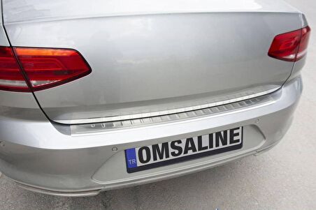 OMSA VW Passat B8 Krom Taşlı Arka Tampon Eşiği  2015-2019 Arası