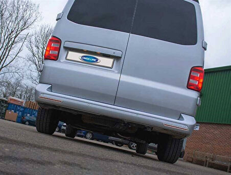 OMSA VW T6 Transporter Krom Reflektör Çerçevesi Çift Kapı 2 Parça 2015-2019 Arası