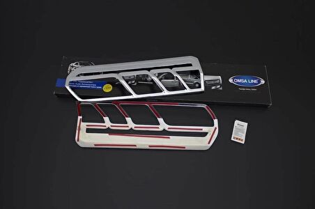 Omkar Ford Transit Krom Stop Çerçevesi 2 Parça ABS 2014 ve Sonrası