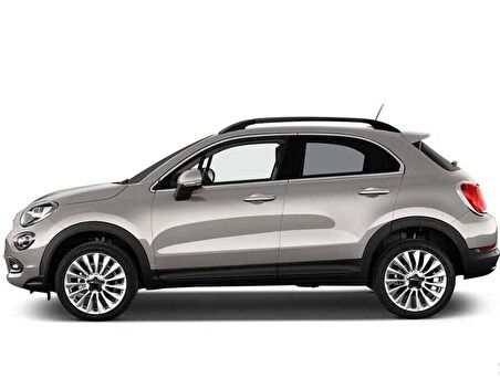 Fiat 500X Solid Tavan Çıtası Siyah Yapıştırma 2015 ve Sonrası